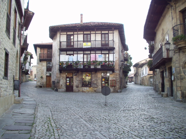Foto de Santillana del Mar (Cantabria), España