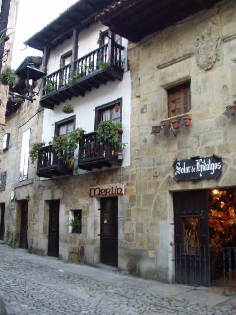 Foto de Santillana del Mar (Cantabria), España