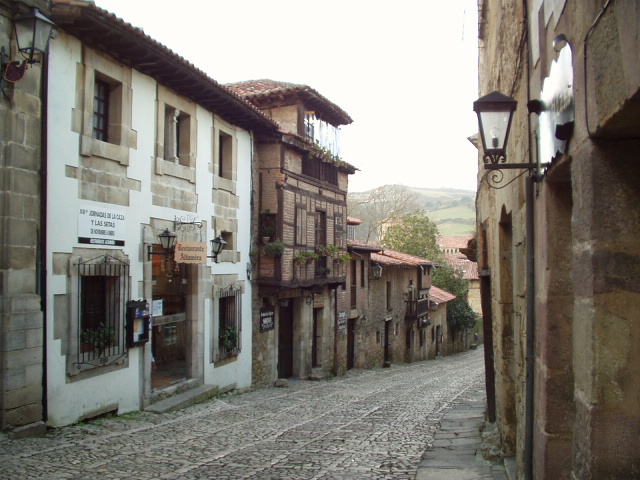 Foto de Santillana del Mar (Cantabria), España