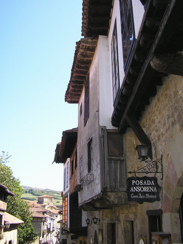 Foto de Santillana del Mar (Cantabria), España