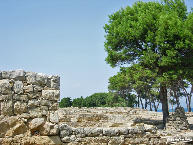Foto de Empuries (Girona), España