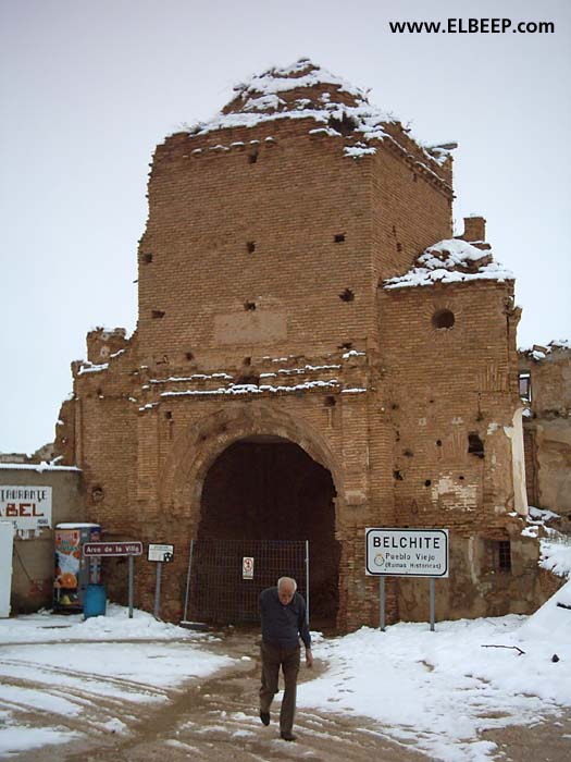 Foto de Belchite (Zaragoza), España