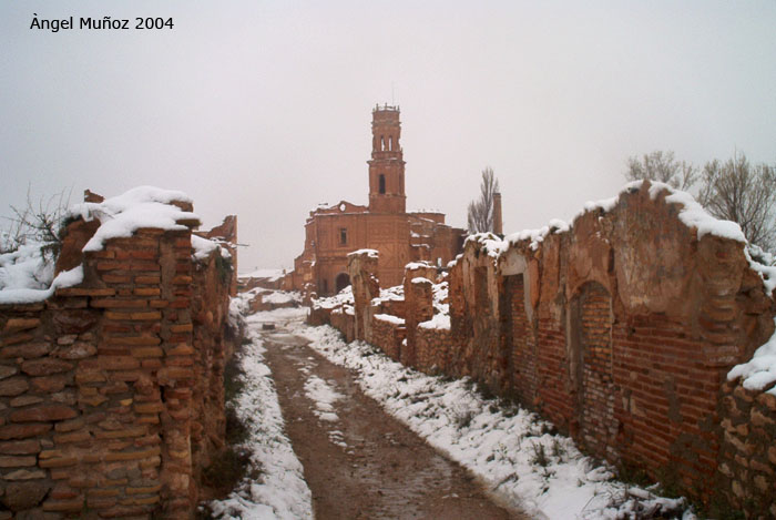 Foto de Belchite (Zaragoza), España