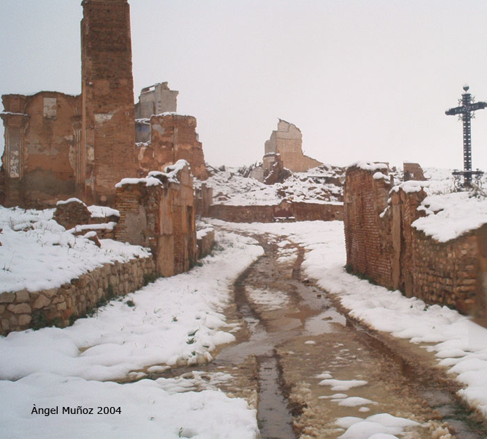 Foto de Belchite (Zaragoza), España