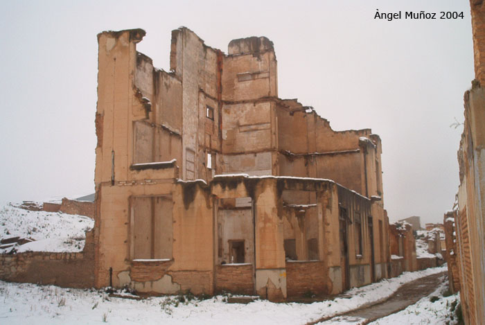 Foto de Belchite (Zaragoza), España