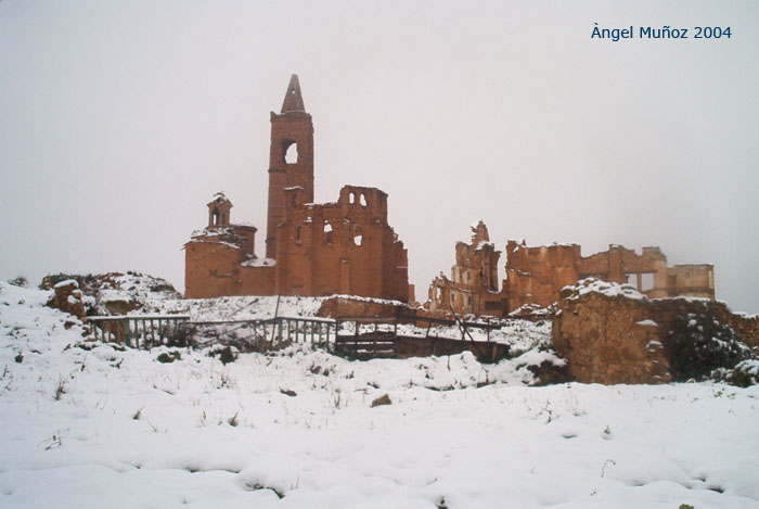 Foto de Belchite (Zaragoza), España