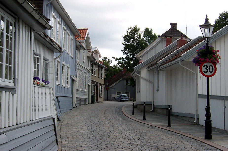 Foto de skien, Noruega