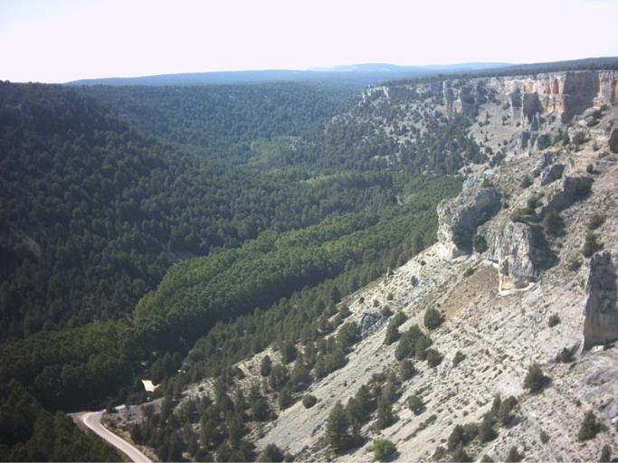 Foto de Cañón del río Lobos (Soria), España