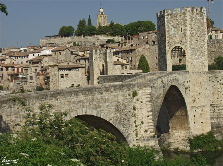 Foto de Besalú (Girona), España