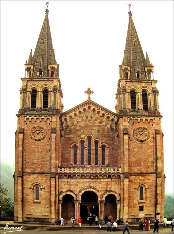 Foto de Covadonga (Asturias), España