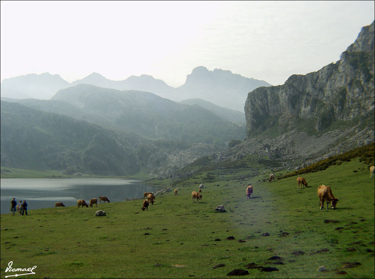 Foto de Covadonga (Asturias), España