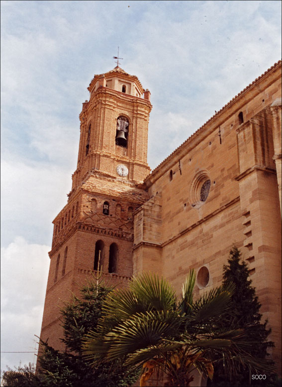 Foto de Leciñena (Zaragoza), España