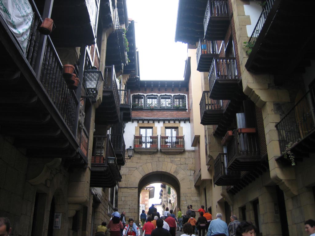 Foto de Hondarribia (Gipuzkoa), España