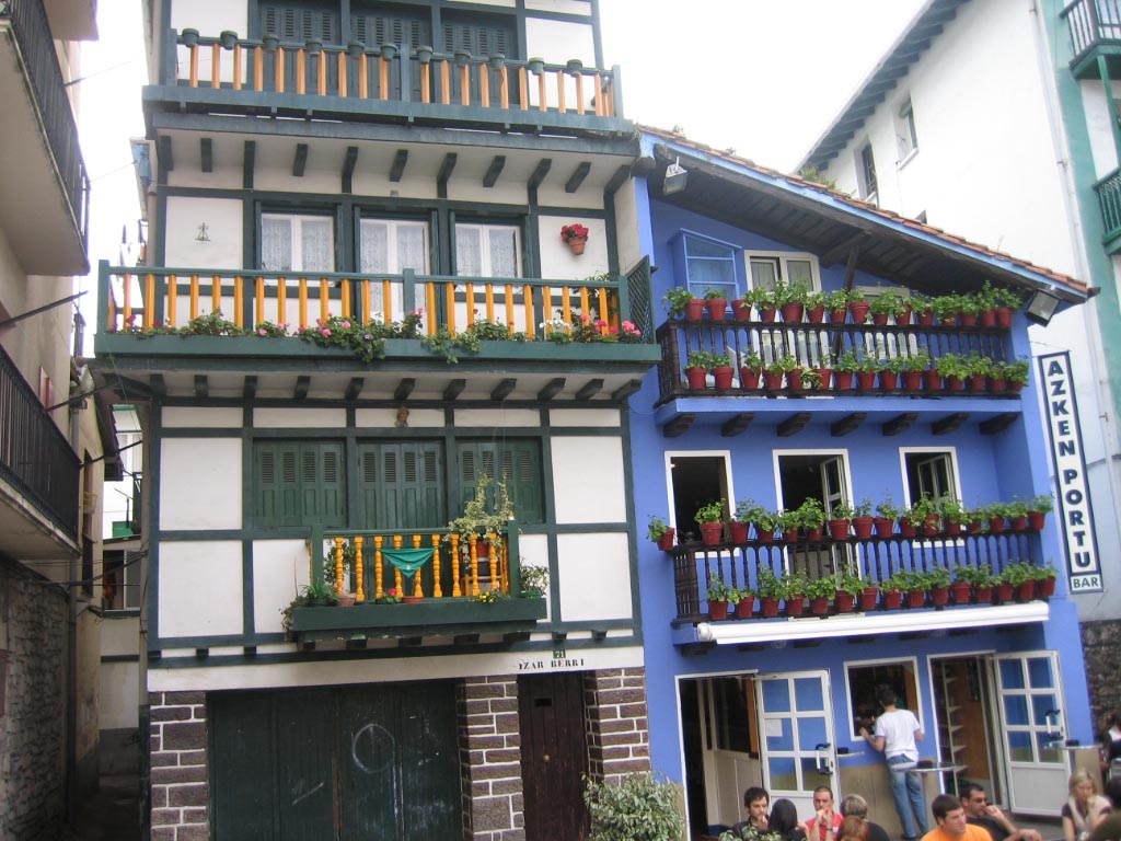 Foto de Hondarribia (Gipuzkoa), España