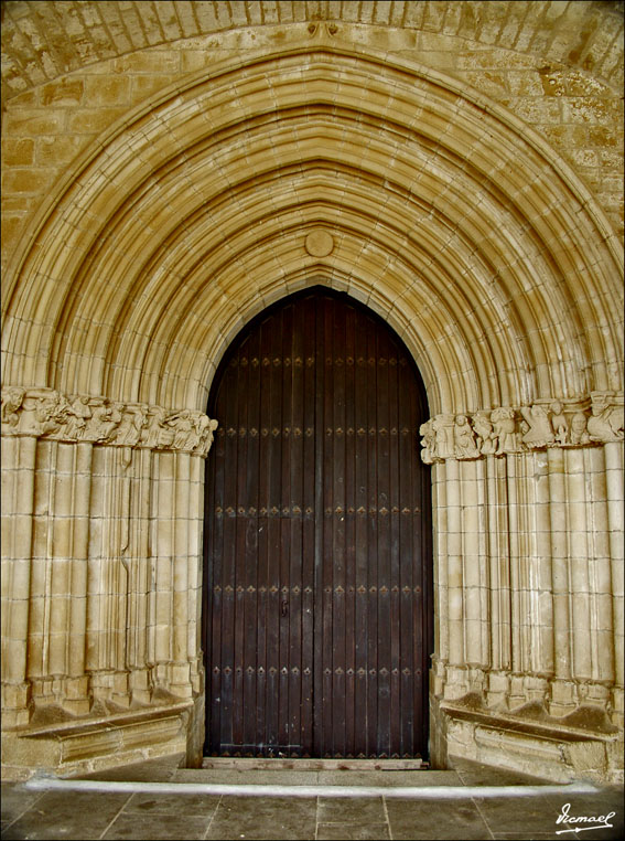 Foto de Ujué (Navarra), España