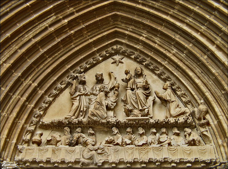 Foto de Ujué (Navarra), España