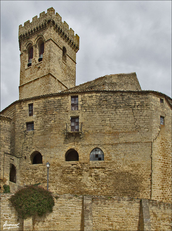 Foto de Ujué (Navarra), España