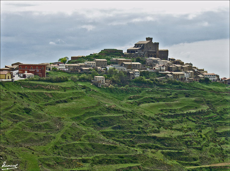 Foto de Ujué (Navarra), España