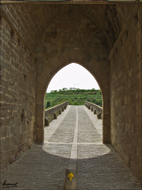 Foto de Puente la Reina - Gares (Navarra), España
