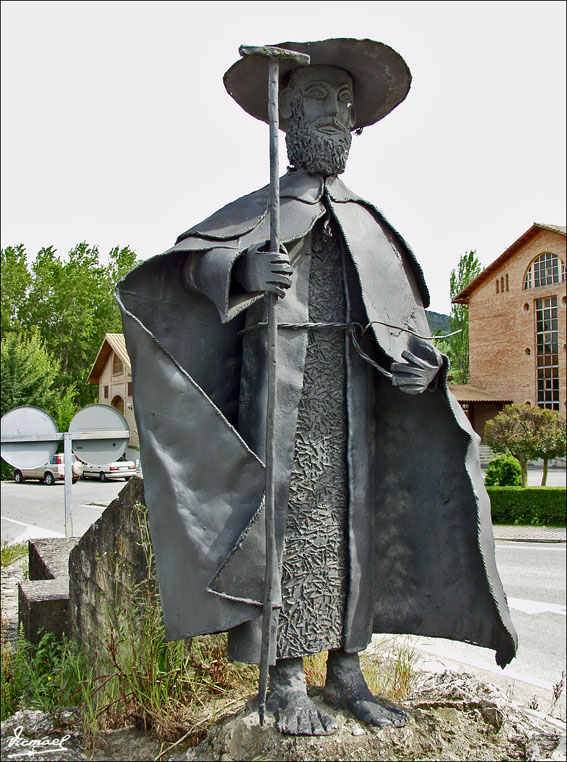 Foto de Puente la Reina - Gares (Navarra), España