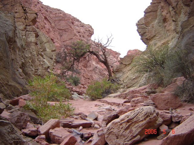 Foto de Cañón Arco Iris, La Rioja., Argentina