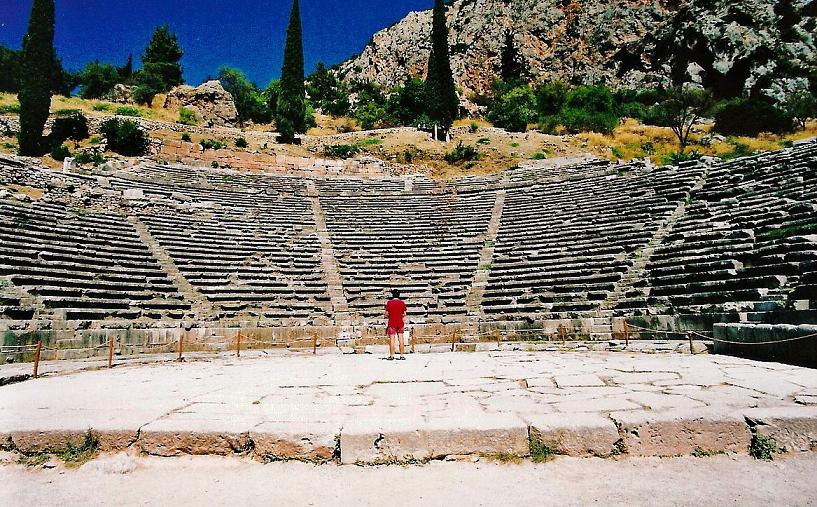 Foto de Delfos, Grecia