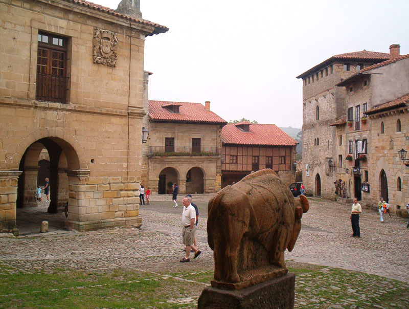 Foto de Santillana del Mar (Cantabria), España