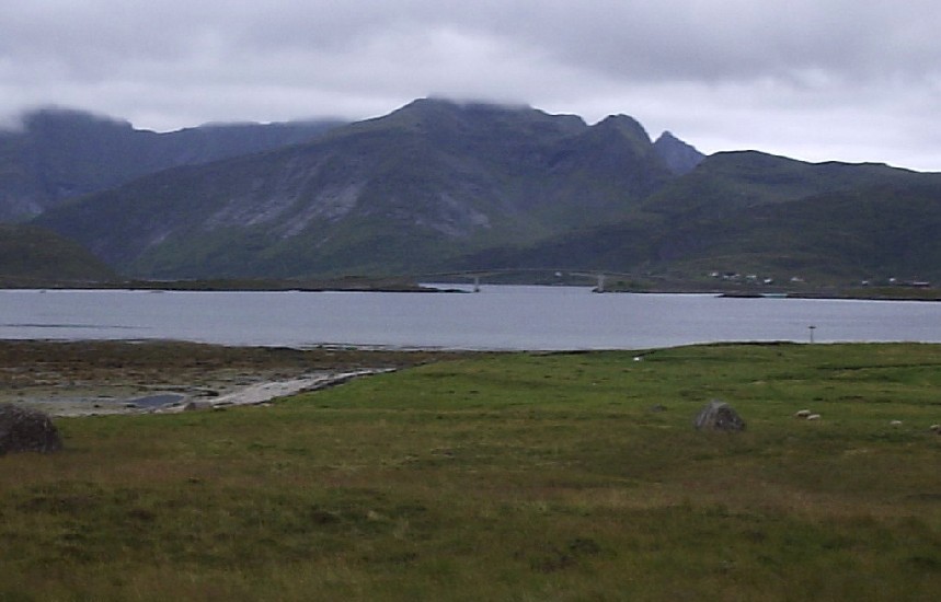 Foto de islas Lofotens, Noruega
