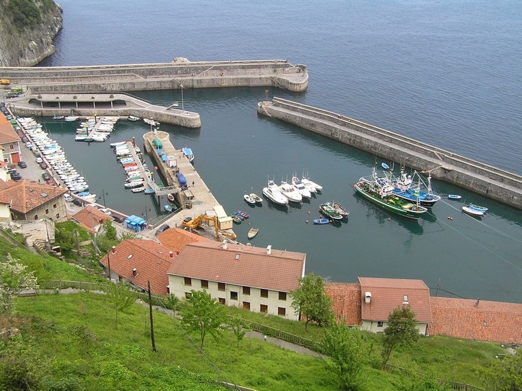 Foto de Elantxobe (Vizcaya), España