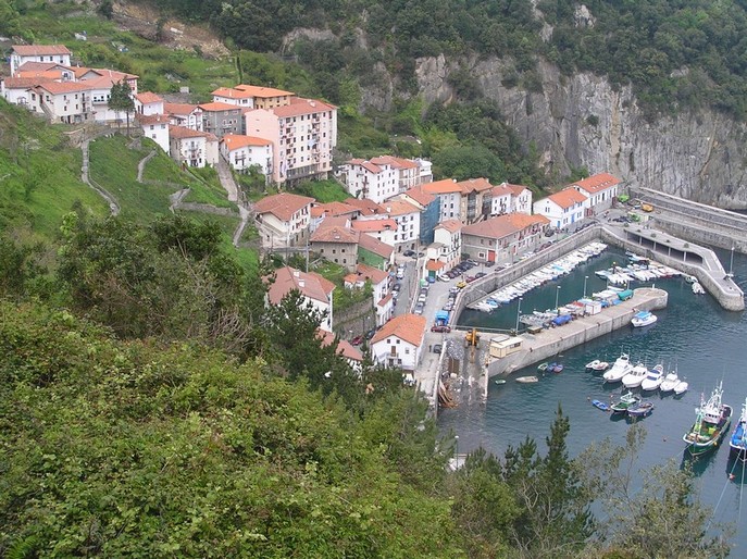 Foto de Elantxobe (Vizcaya), España
