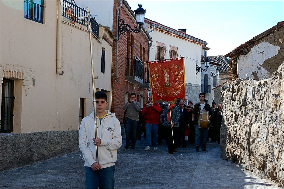 Foto de Villacastín (Segovia), España
