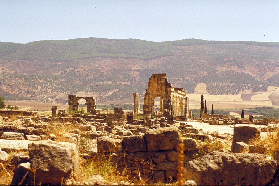 Foto de Volubilis, Marruecos