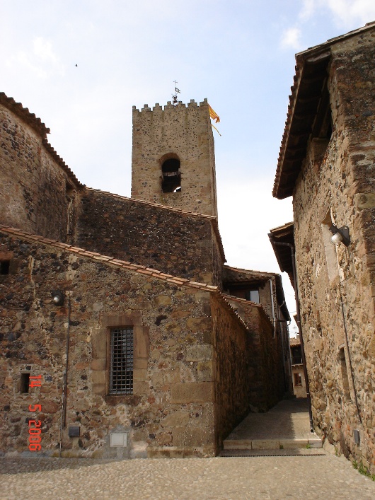 Foto de Santa Pau (Girona), España