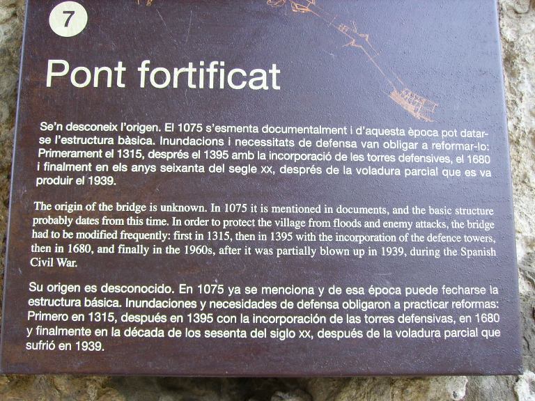 Foto de Besalú (Girona), España