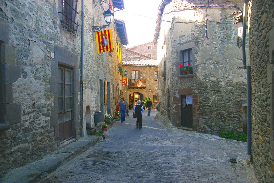 Foto de Rupit (Barcelona), España