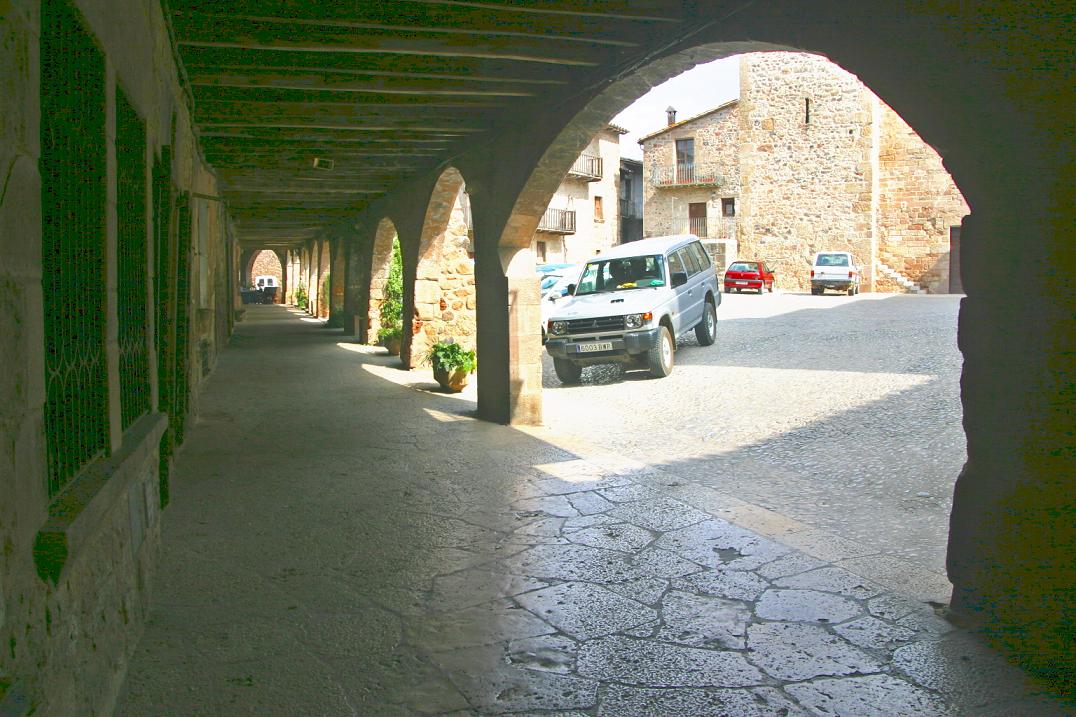 Foto de Santa Pau (Girona), España