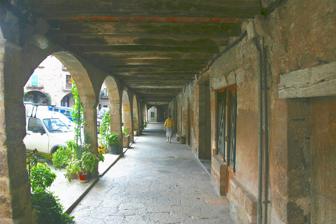 Foto de Santa Pau (Girona), España