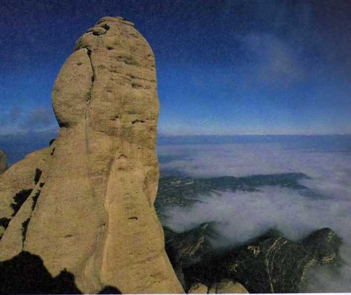 Foto de Montserrat (Barcelona), España