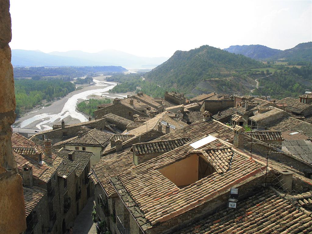 Foto de Aínsa (Huesca), España