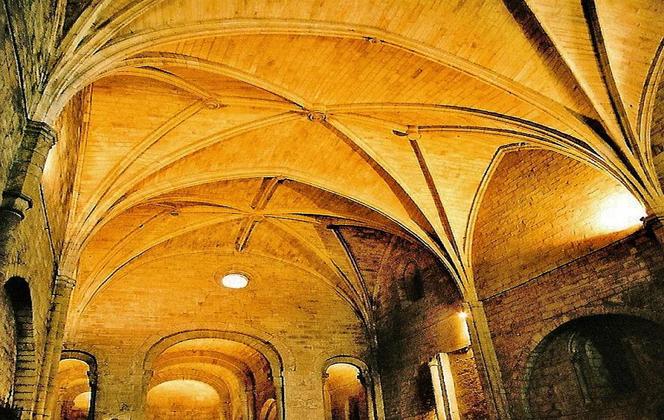 Foto de Leyre (Navarra), España