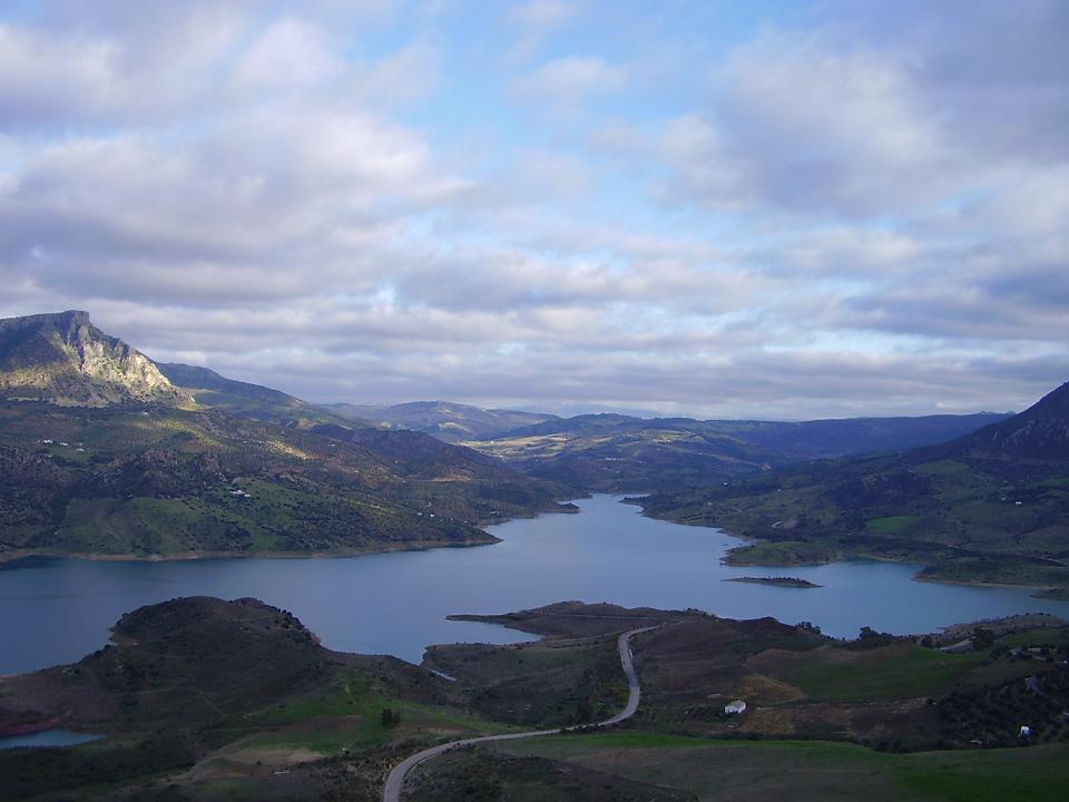Foto de Zahara de la Sierra (Cádiz), España