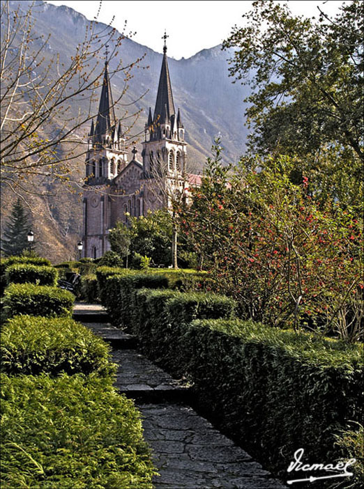 Foto de Covadonga (Asturias), España
