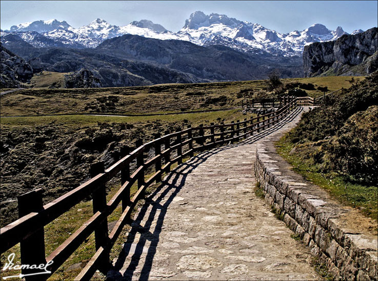 Foto de Covadonga (Asturias), España