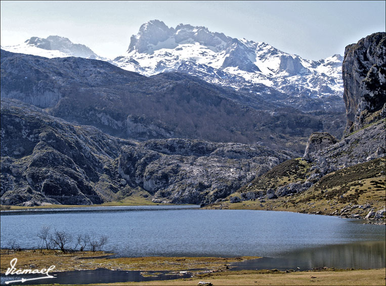 Foto de Covadonga (Asturias), España