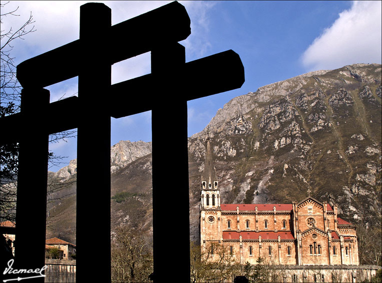 Foto de Covadonga (Asturias), España