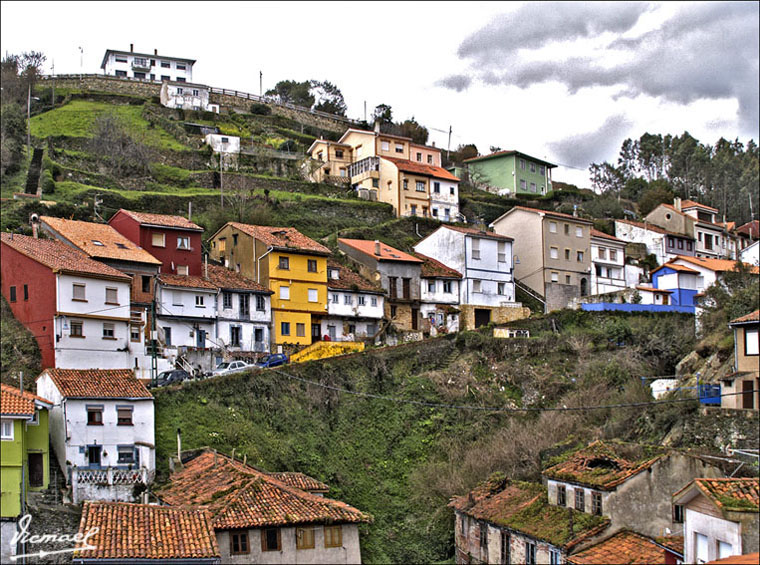 Foto de Cudillero (Asturias), España