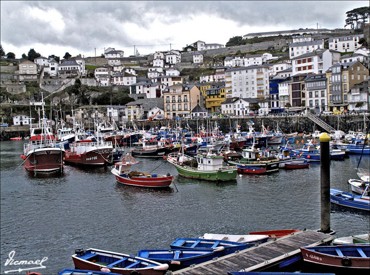 Foto de Luarca (Asturias), España