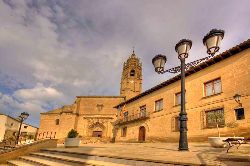 Foto de Sádaba (Zaragoza), España
