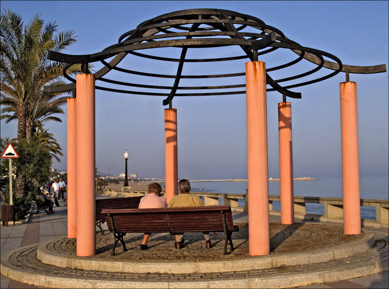 Foto de Comarruga (Tarragona), España