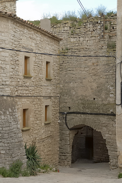 Foto de Montfalco Murallat (Lleida), España